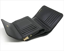 美品 ミュウミュウ 二つ折り財布 ブラック クリスタル miumiu Amazon | ［ミュウミュウ］ ミュウ クリスタル マテラッセレザー 財布